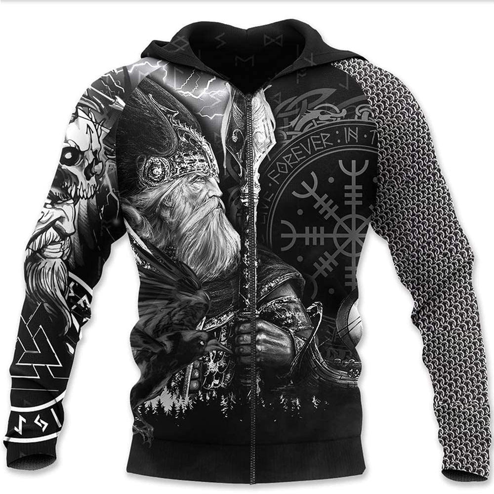 Viking Warrior Tattoo Sweatshirt